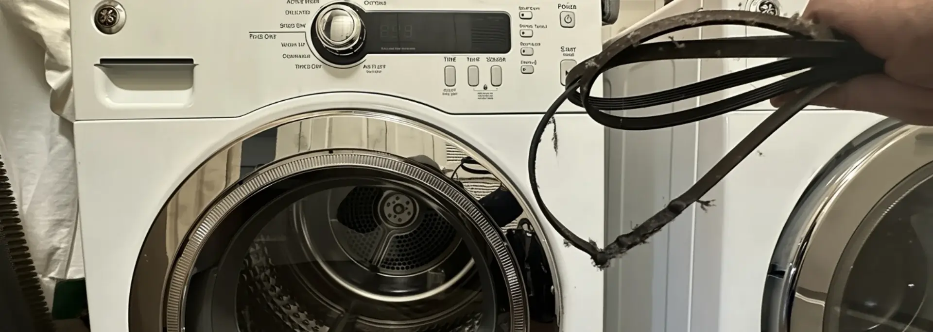  Replacing Dryer Belt - Appliance Repair Aurora