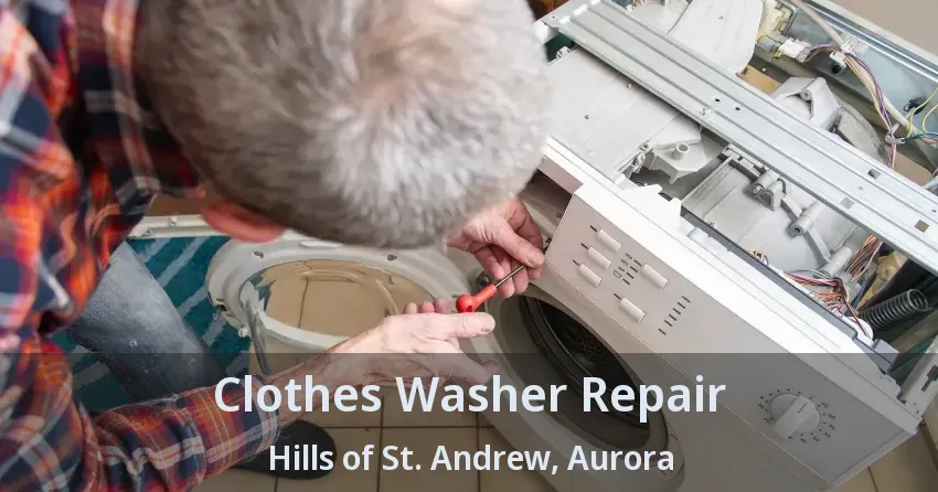 Clothes Washer Repair Hills of St. Andrew, Aurora - ON