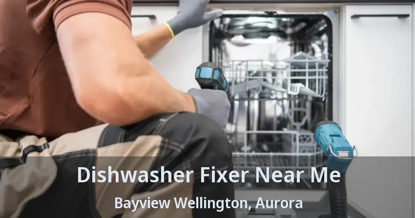 Dishwasher Fixer Near Me Bayview Wellington, Aurora - ON