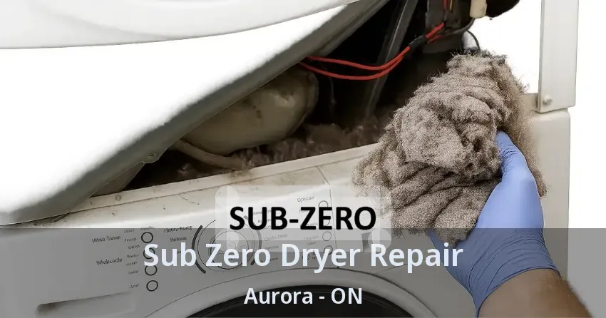 Sub Zero Dryer Repair Aurora - ON