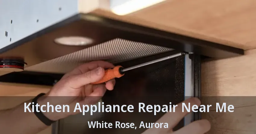 Kitchen Appliance Repair Near Me White Rose, Aurora - ON