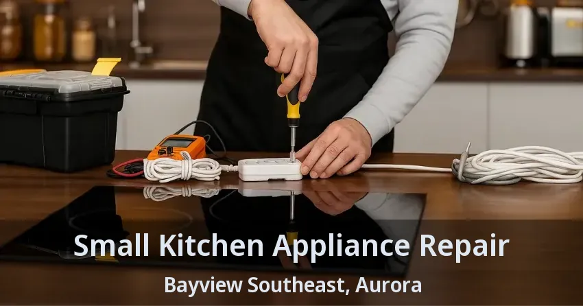 Small Kitchen Appliance Repair Bayview Southeast, Aurora - ON