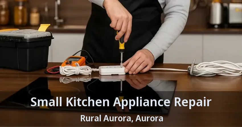 Small Kitchen Appliance Repair Rural Aurora, Aurora - ON